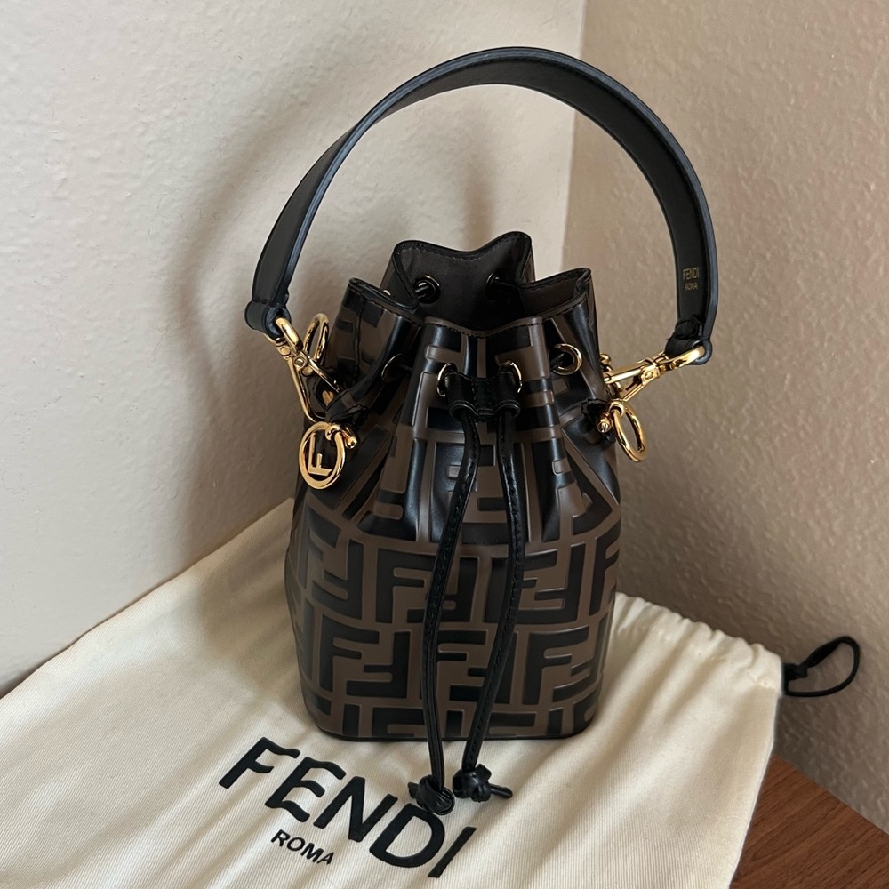 Fendi monogram mini Mon Tresor bucket bag - LIMITED ED COLLECTOR